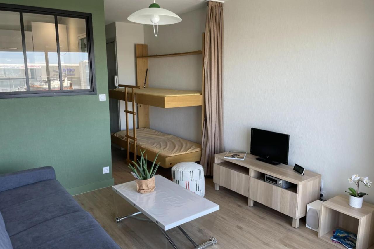 Pretty And Bright Studio With View On The Harbor Les Sables-dʼOlonne Exterior foto